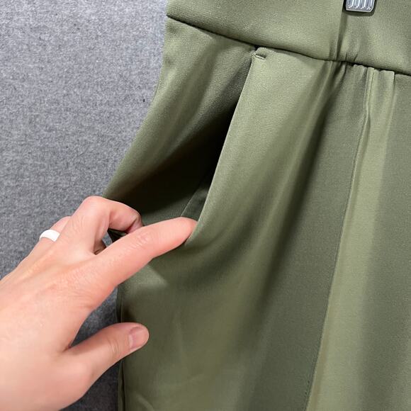 Isaac Mizrahi Live! Superknit Skinny Ankle Pant Fresh Olive, Petite X-Large - Picture 8 of 9